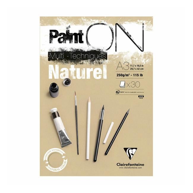 PaintON Pad Natural A3 30sh-Officecentre