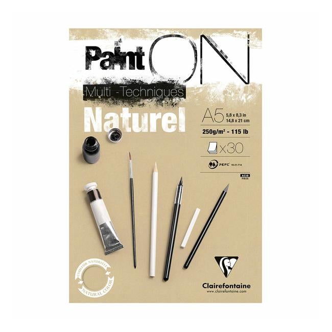 PaintON Pad Natural A5 30sh-Officecentre