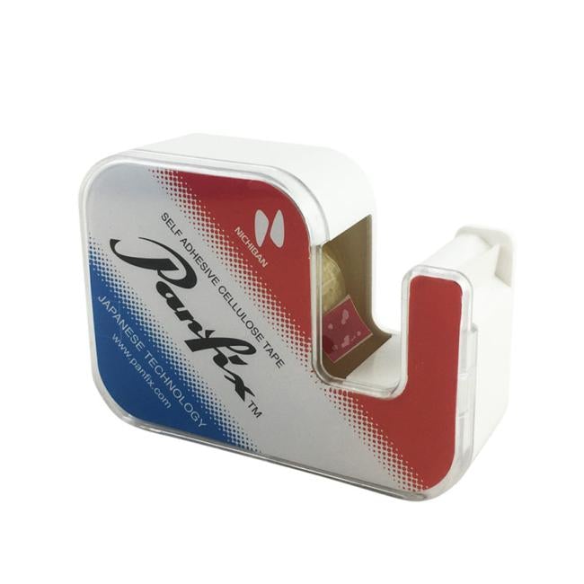 Panfix Cellulose Tape on Dispenser 19mmx22m White-Officecentre