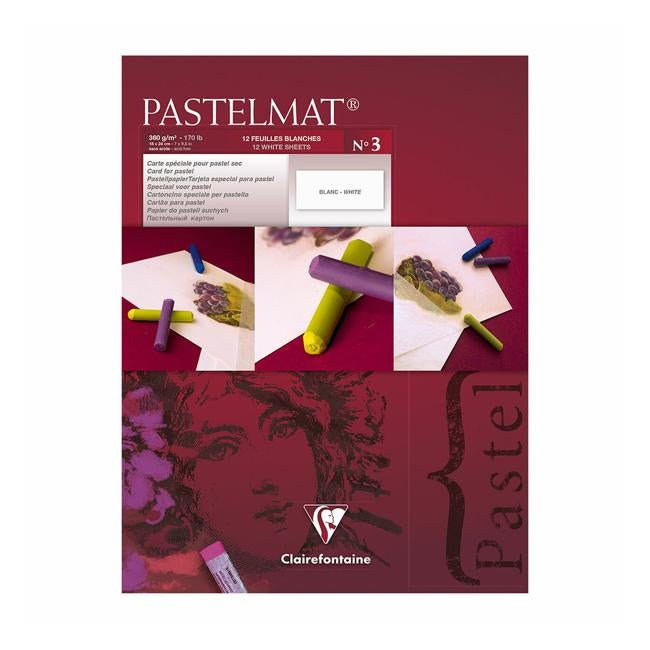 Pastelmat Pad No. 3 18x24cm 12sh-Officecentre