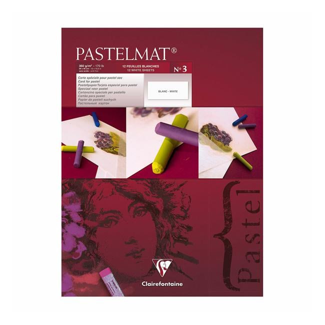 Pastelmat Pad No. 3 30x40cm 12sh-Officecentre