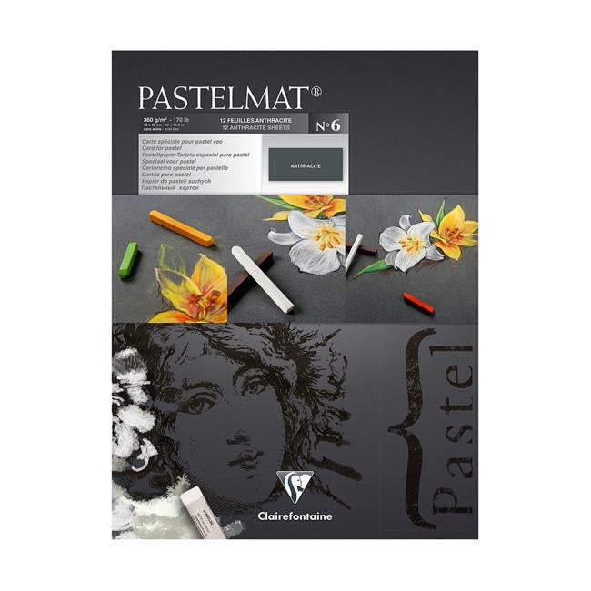 Pastelmat Pad No. 6 Anthracite 30x40cm-Officecentre