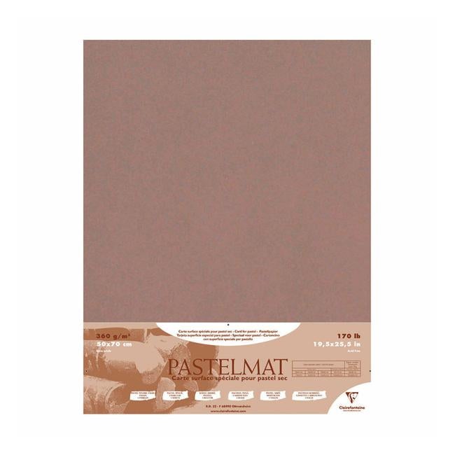 Pastelmat Paper 50x70cm Brown Pack of 5-Officecentre