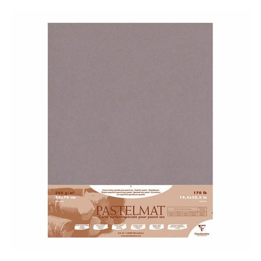 Pastelmat Paper 50x70cm Dark Grey Pack of 5-Officecentre