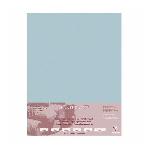 Pastelmat Paper 50x70cm Light Blue Pack of 5-Officecentre