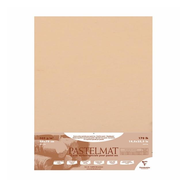 Pastelmat Paper 50x70cm Maize Pack of 5-Officecentre