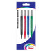 Pentel whiteboard marker small barrel mw5s 1.3mm assorted pack 4 h/s-Officecentre