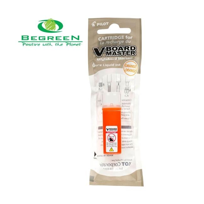 Pilot BeGreen V Board Whiteboard Marker Orange Refill (WBS-VBM-O)-Officecentre