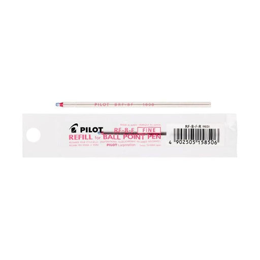 Pilot Evolt 2+1 Ballpoint Fine Red Refill (RF-8-F-R)-Officecentre