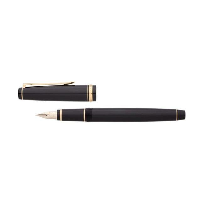 Pilot Falcon Resin Gold Trim Fountain Pen Fine (FE-18SRG-SF-B)-Officecentre