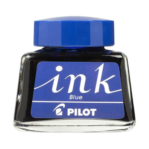 Pilot Fountain Pen Ink 30ml Blue (INK-30-L)-Officecentre