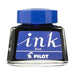 Pilot Fountain Pen Ink 30ml Blue (INK-30-L)-Officecentre