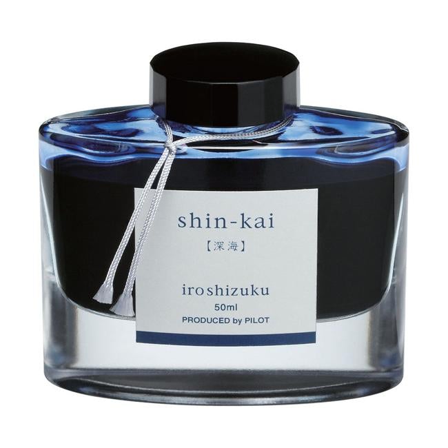 Pilot Iroshizuku Ink 50ml Deep Sea Shin-kai (INK-50-SNK)-Officecentre