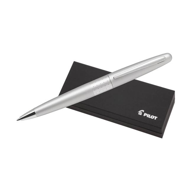 Pilot MR1 Ballpoint Medium Silver (BP-MR1-M-SID-L)-Officecentre