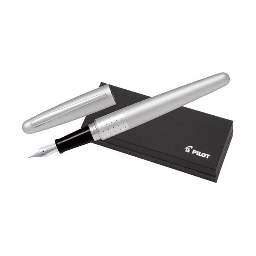 Pilot MR1 Fountain Pen Medium Silver (FP-MR1-M-SID)-Officecentre
