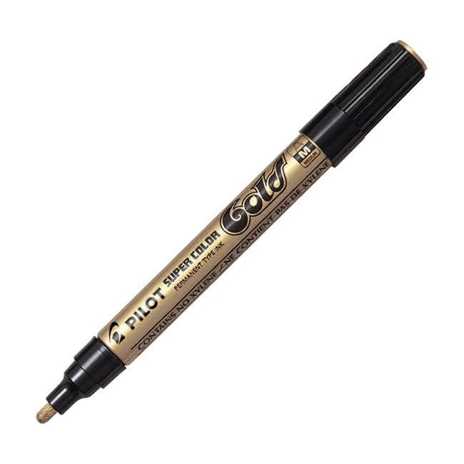 Pilot Super Colour Paint Marker Medium Gold (SC-G-M)-Officecentre