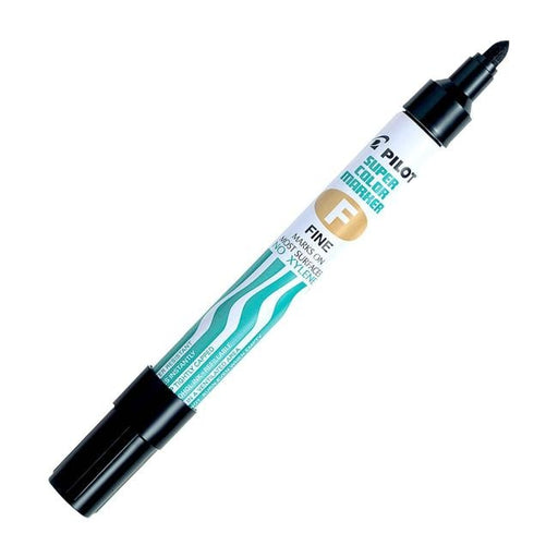 Pilot Super Colour Permanent Marker Fine Black (SCA-F-B)-Officecentre