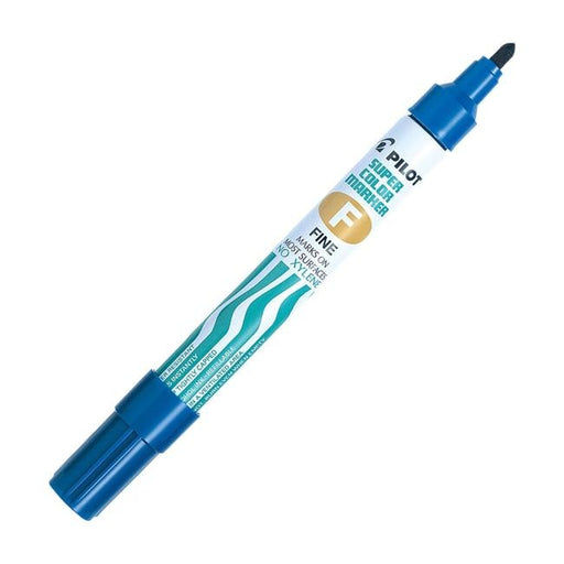 Pilot Super Colour Permanent Marker Fine Blue (SCA-F-L)-Officecentre