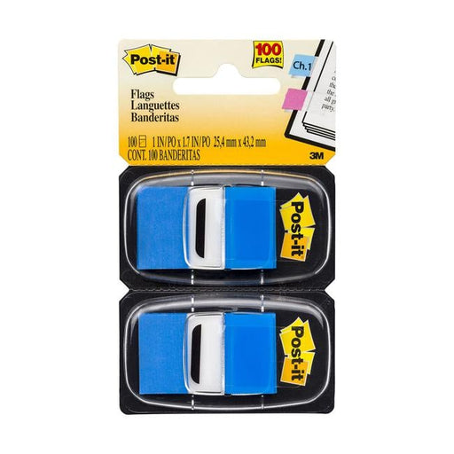 Post-it Flags 680-BE2 25x43mm Blue Pack of 2-Officecentre