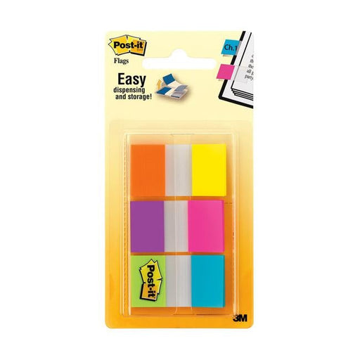 Post-it Flags 680-EG 25x43mm Bright Alternating Pack of 3-Officecentre