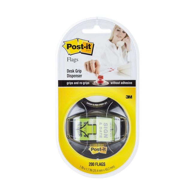 Post-it Flags 680-HVSD 25x43mm Sign and Date Dispenser-Officecentre
