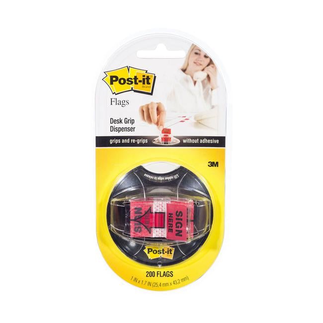 Post-it Flags 680-HVSH 25x43mm Sign Here Dispenser-Officecentre