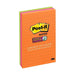 Post-it Super Sticky Lined Notes 660-3SSUC 101x152mm Rio Pack of 3-Officecentre
