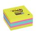 Post-it Super Sticky Memo Cube 2027-SSGFA 76mm x 76mm 360 sheet cube-Officecentre