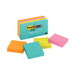 Post-it Super Sticky Notes 622-8SSMIA 48x48mm Miami Pack of 8-Officecentre