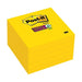 Post-it Super Sticky Notes 654-5SSY 76x76mm Yellow Pack of 5-Officecentre