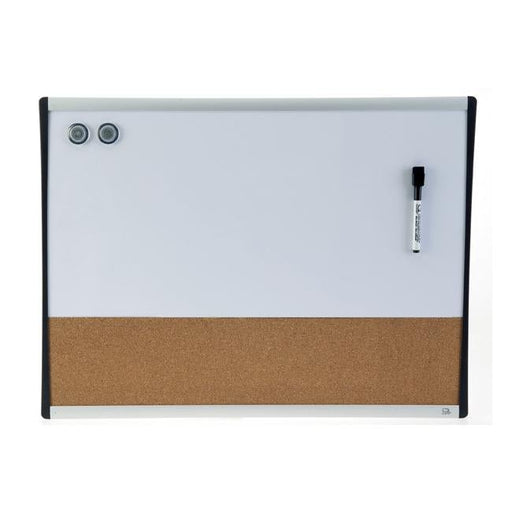 Quartet combo board aluminium arc 460x610mm-Officecentre