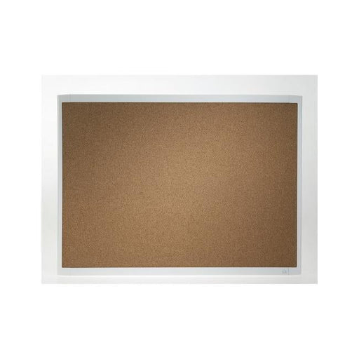 Quartet corkboard white frame 430x580mm-Officecentre