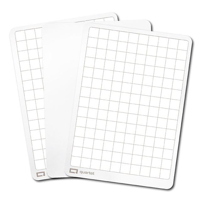 Quartet Flex Whiteboard Double-Sided Plain/Grid Pk30 QTFLEX30PLGD
