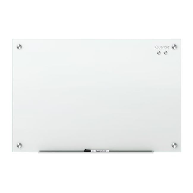 Quartet glass board infinity 1220x1810mm white-Officecentre