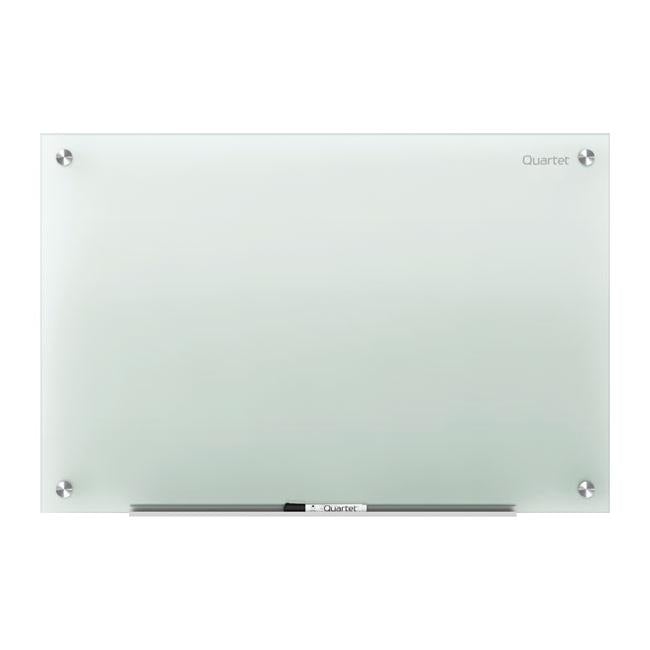 Quartet glass board infinity 600x900mm frost-Officecentre