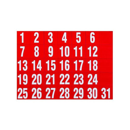Quartet magnet organise dates red pk31-Officecentre