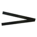 Quartet magnet strips 25x300mm black pk2-Officecentre