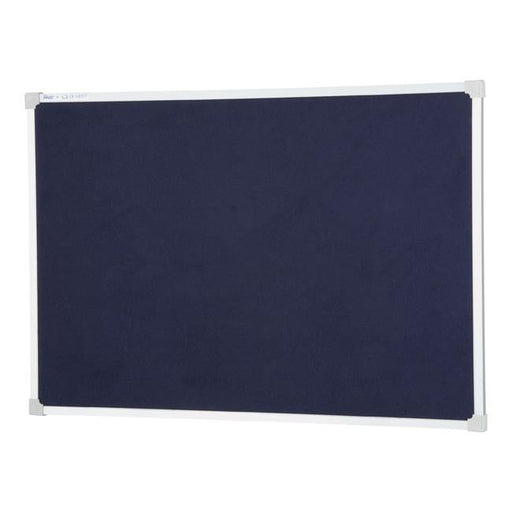 Quartet penrite bulletin board felt 900x1200mm blue-Officecentre