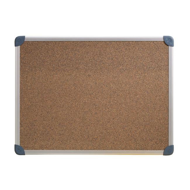 Quartet penrite corkboard aluminium frame 900x1200mm s/l-Officecentre