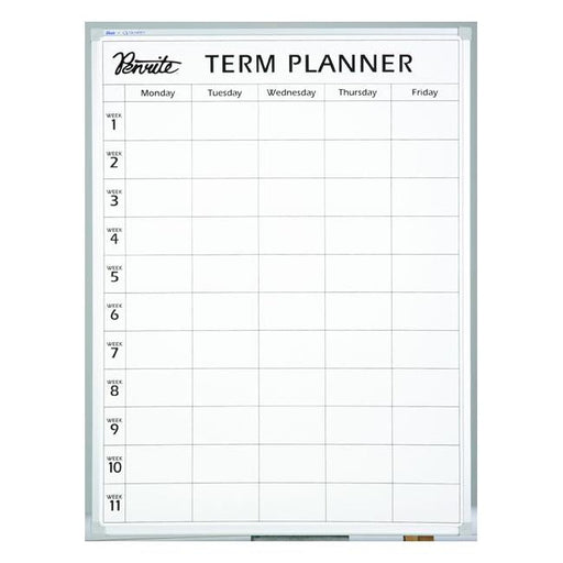 Quartet penrite planner board term 900x1200mm-Officecentre