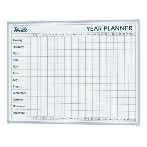 Quartet penrite planner board year 900x1200mm-Officecentre