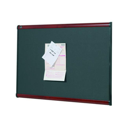 Quartet prestige bulletin board fabric diamond 900x1200mm-Officecentre