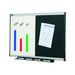 Quartet prestige combo board aluminium frame foam 600x900mm-Officecentre