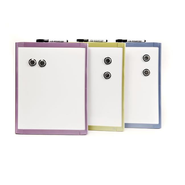 Quartet whiteboard basics 280x360mm asst-Officecentre