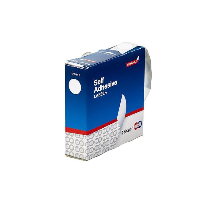 Quikstik label dispenser circle 19mm white 900 labels-Officecentre