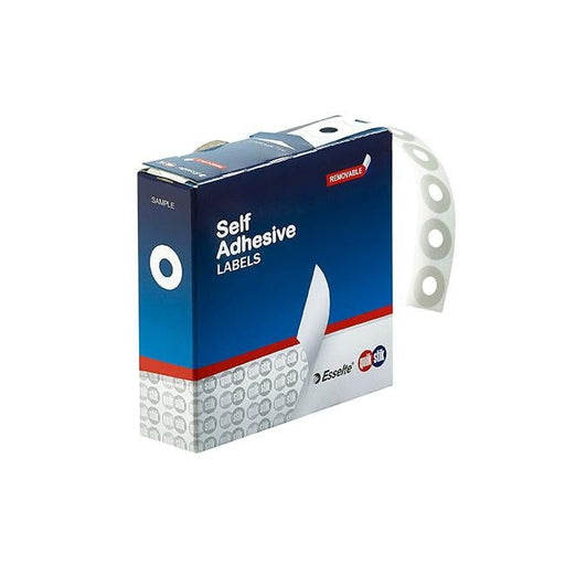 Quikstik label dispenser eyelets plastic white 500 labels-Officecentre