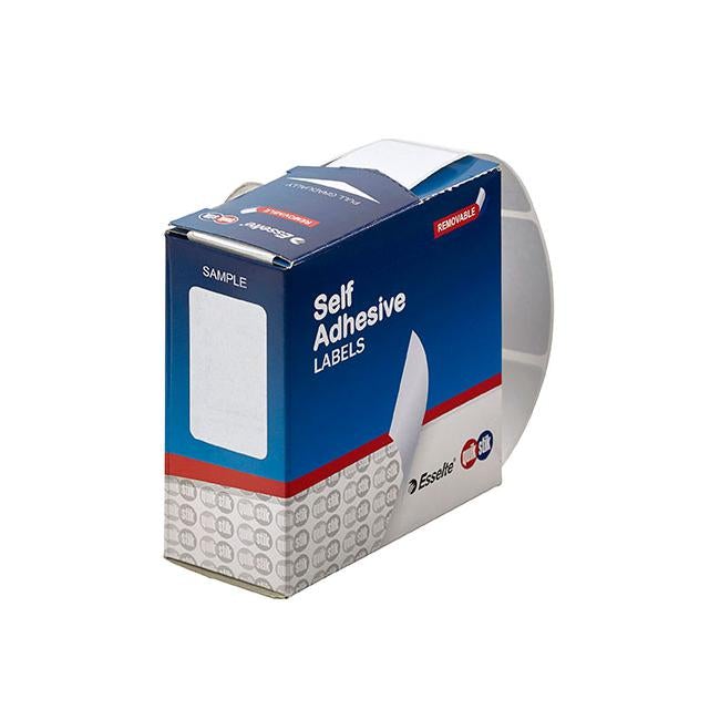 Quikstik label dispenser rectangle 24x40mm white 375 labels-Officecentre