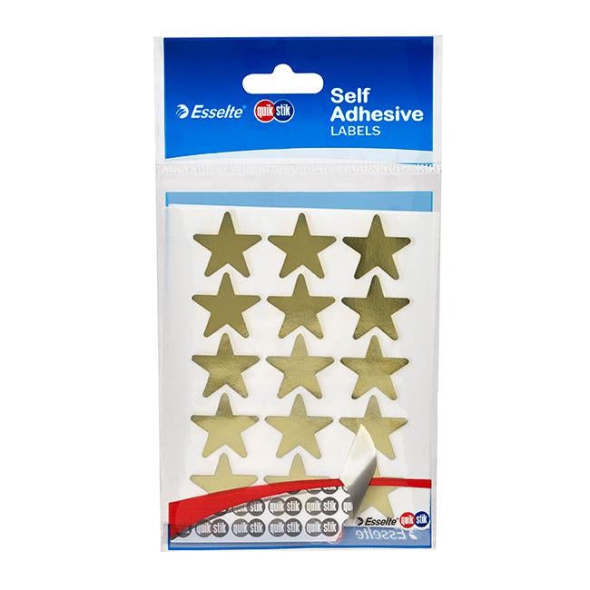 Quikstik labels hangsell gold star 60 labels-Officecentre