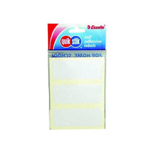 Quikstik labels hangsell rectangle 29x76mm white 21 labels-Officecentre