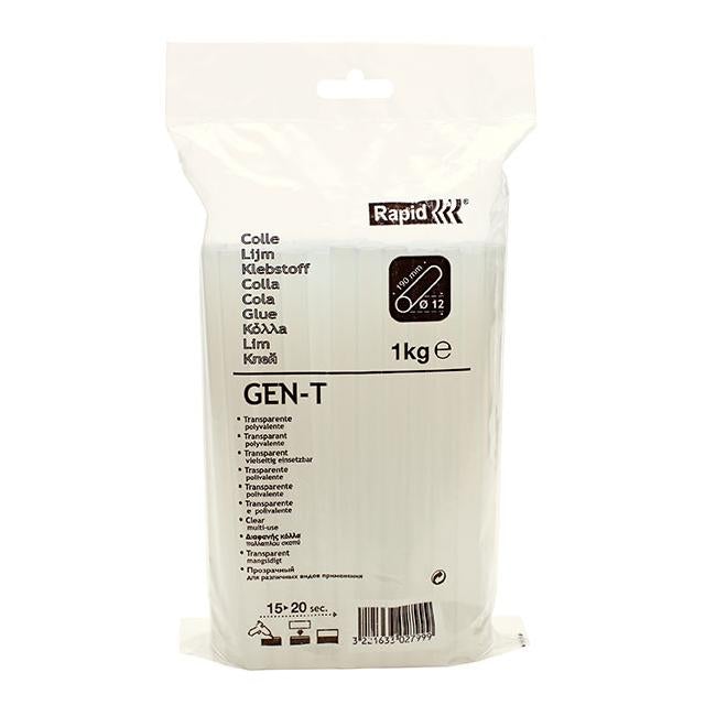 Rapid glue gun sticks 12mm gen-t 1kg-Officecentre